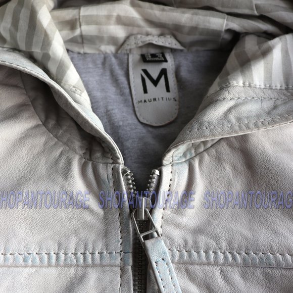 Mauritius Jackets & Coats Mauritius Suse Hooded Genuine Leather
